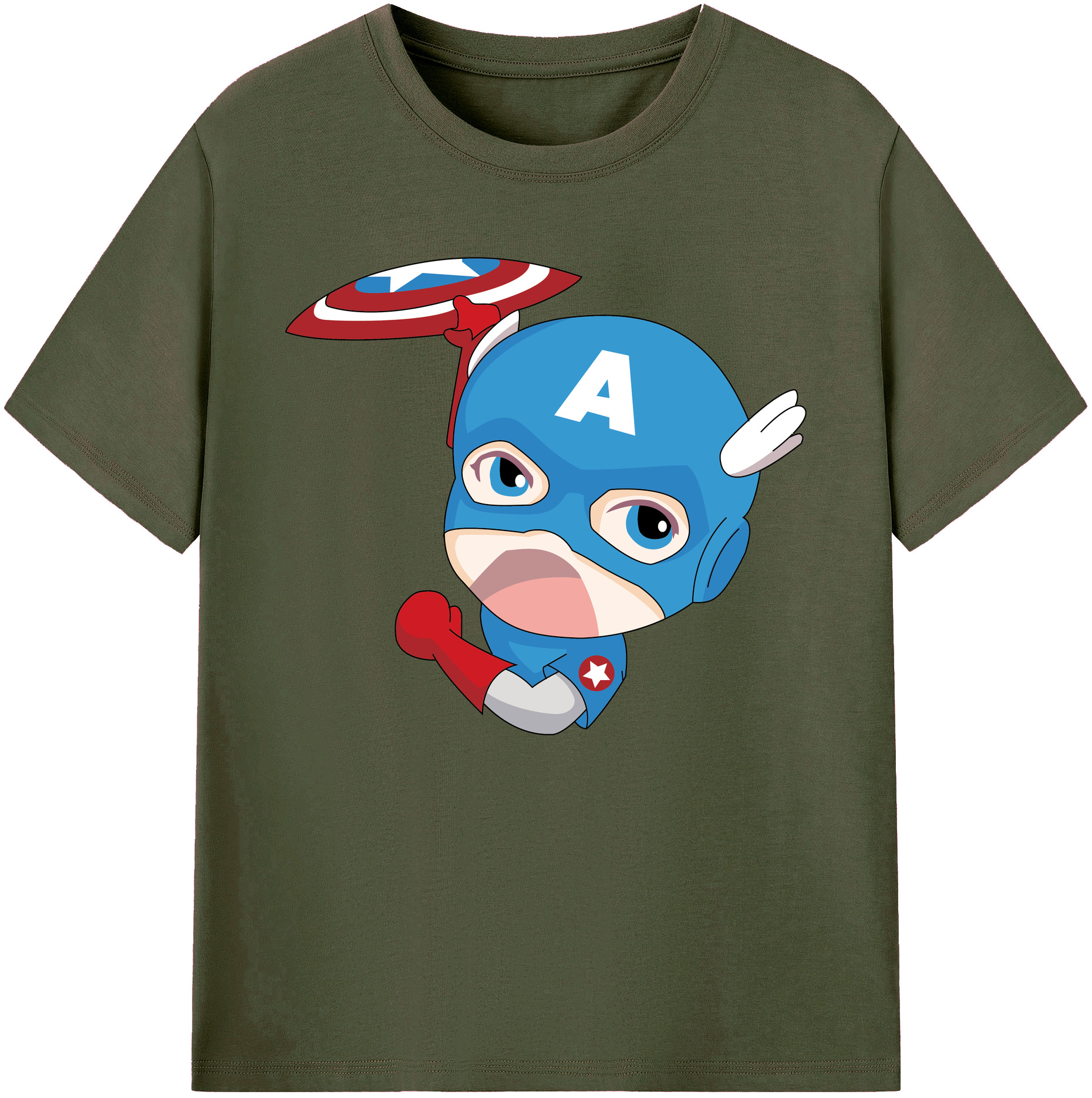 （画像用） アベンジャーズ The Avengers 綿100％ メンズ半袖Tシャツ｜肌触りやわらか＆通気性